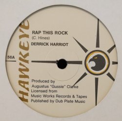 画像1: DERRICK HARRIOTT / RAP THIS ROCK (12")♪