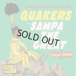 画像1: QUAKERS feat. SAMPA THE GREAT / APPROACH WITH CAUTION (7")♪