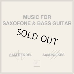 画像1: SAM GENDEL & SAM WILKES / MUSIC FOR SAXOPHONE & BASS GUITAR (LP : Re-Entry)♪