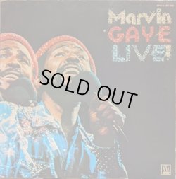 画像1: マーヴィン・ゲイ（Marvin Gaye）/ ライブ (LP)