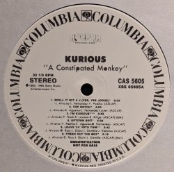 画像2: KURIOUS / A CONSPIRATED MONKEY (LP)♪