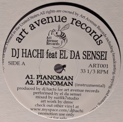 画像1: DJ HACHI feat. EL DA SENSEI / PIANOMAN (12")♪