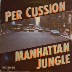 画像1: PER CUSSION / MANHATTAN JUNGLE (12")♪