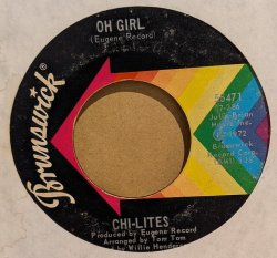 画像1: CHI-LITES / OH GIRL (7")♪