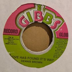 画像1: DENNIS BROWN / LOVE HAS FOUND IT’S WAY (7")♪