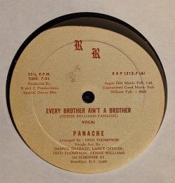 画像2: PANACHE / EVERYDAY BROTHER AIN’T A BROTHER (12")♪