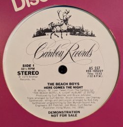 画像1: THE BEACH BOYS / HERE COMES THE NIGHT (12")♪
