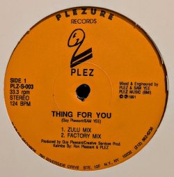 画像1: PLEZ / THINGS FOR YOU (12")♪
