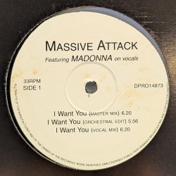 画像1: MASSIVE ATTACK feat. MADONNA / I WANT YOU (12")♪