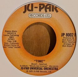 画像1: JU-PAR UNIVERSAL ORCHESTRA / TIME・FUNKY MUSIC (7")♪