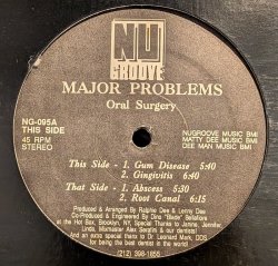 画像1: MAJOR PROBLEMS / ORAL SURGERY (12")♪