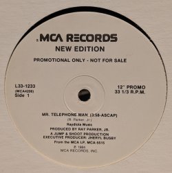 画像1: NEW EDITION / MR. TELEPHONE MAN (12")♪