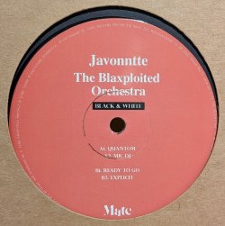 画像1: JAVONNTTE・THE BLAXPLOITED ORCHESTRA / BLACK & WHITE (12")♪