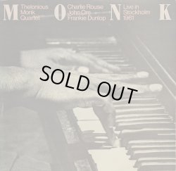 画像1: THELONIOUS MONK QUARTET / LIVE IN STOCKHOLM 1961 (LP)