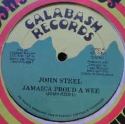 画像1: JOHN STEEL / JAMAICA PROUD A WEE (12")♪