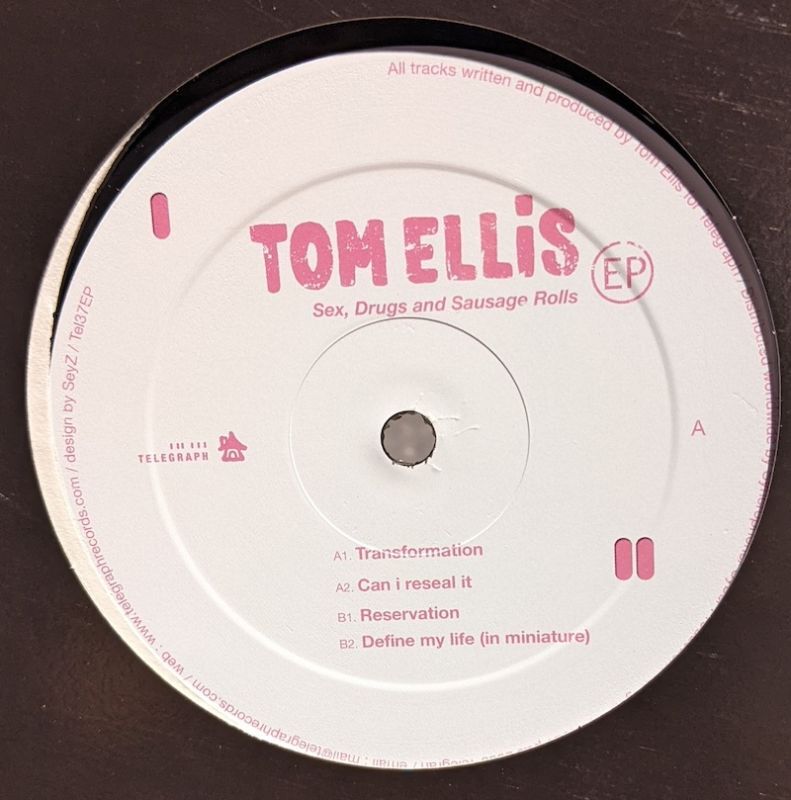 Tom Ellis Sex Drugs And Sausage Rolls 12 ♪ Everyday Records