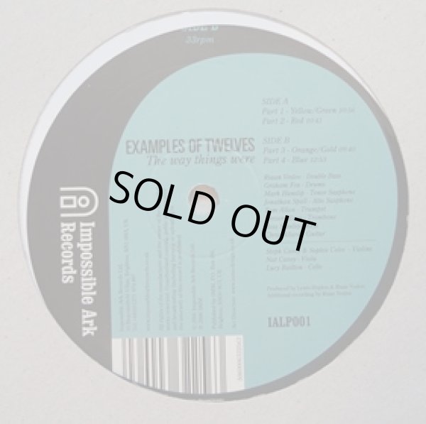 画像1: EXAMPLES OF TWELVES / THE WAY THINGS WERE (LP)