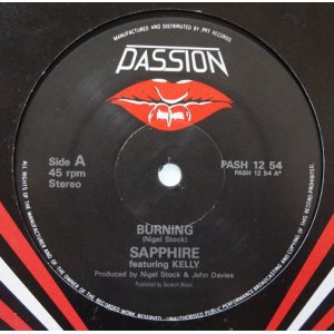 画像: SAPPHIRE / BURNING (12")♪