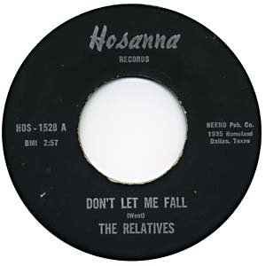 画像: THE RELATIVES / DON'T LET ME FALL (7"：Re-Entry)♪