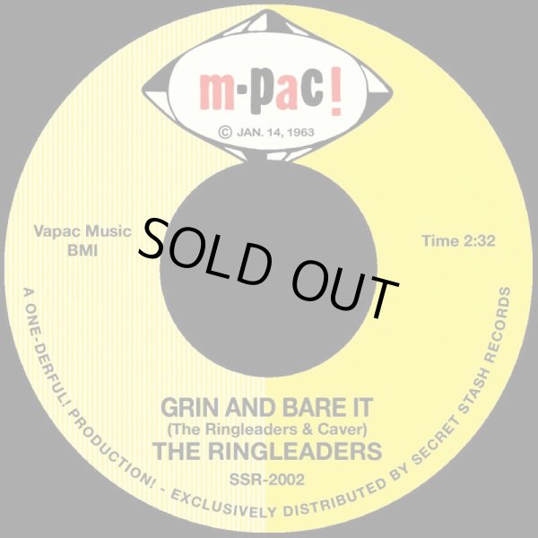 画像1: THE RINGLEADERS / GRIN AND BARE IT (7")♪