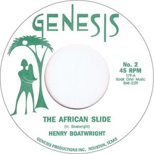 画像: HENRY BOATWRIGHT / THE AFRICAN SLIDE (7")♪