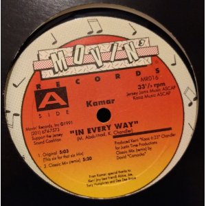 画像: KAMAR / IN EVERY WAY (12")♪