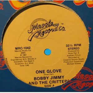 画像: BOBBY JIMMY AND THE CRITTERS / ONE GLOVE (12")♪