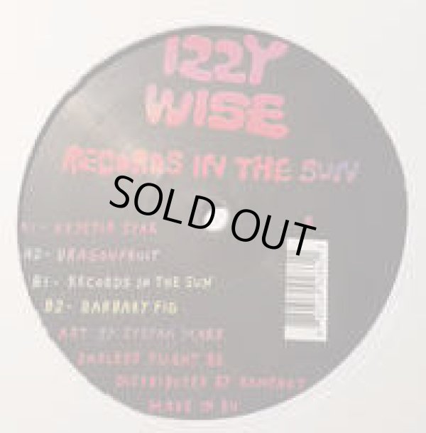 画像1: IZZY WISE / RECORDS IN THE SUN (12")♪