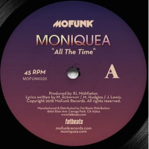 画像: MONIQUEA / ALL THE TIME (7")♪