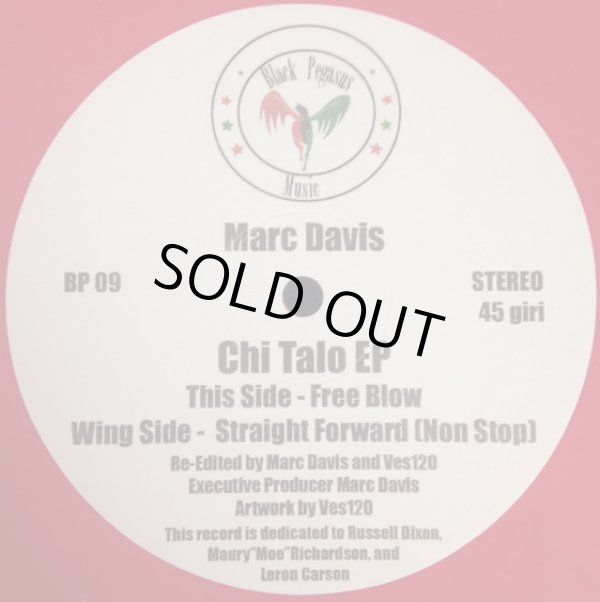 画像1: MARC DAVIS / CHI TALO EP (12")♪