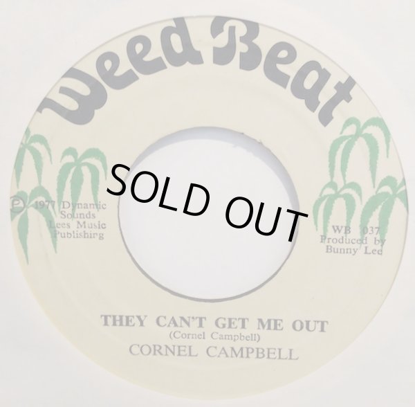 画像1: CORNELL CAMPBELL / THEY CAN’T GET ME OUT (7")♪
