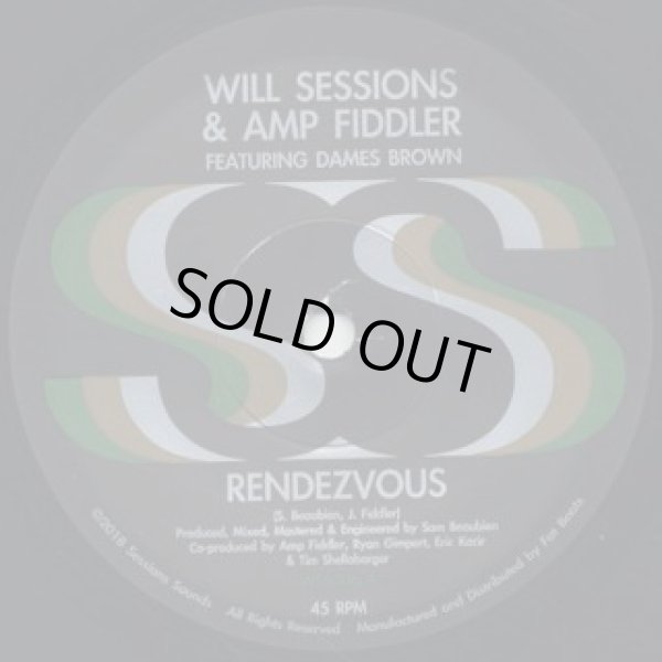 画像1: WILL SESSIONS & AMP FIDDLER / RENDEZVOUS (7"：Re-Entry)♪
