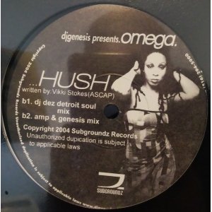 画像: DJGENESIS pres. OMEGA / HUSH (12")♪