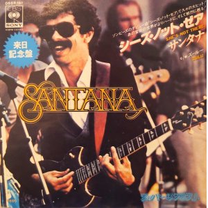 画像: サンタナ（Santana）/ シーズ・ノット・ゼア (7")♪