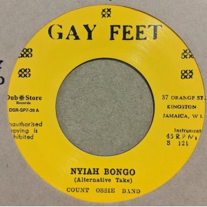 画像: COUNT OSSIE BAND / NYIAH BONGO (7")♪