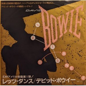 画像: デヴィッド・ボウイ（David Bowie）/ レッツ・ダンス (7")♪