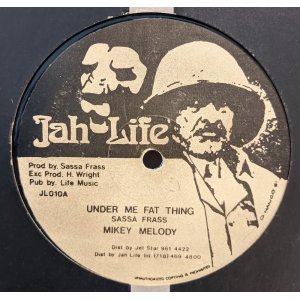 画像: MIKEY MELODY / UNDER THE FAT THING (12")♪