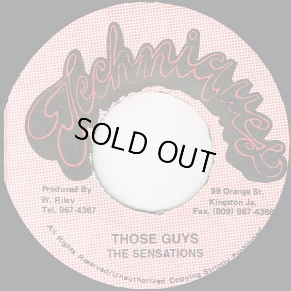 画像1: THE SENSATIONS / THOSE GUYS (7")♪