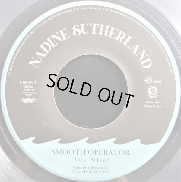 画像1: NADINE SUTHERLAND / SMOOTH OPERATOR (7" - Re-Entry)♪
