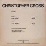 画像: CHRISTOPHER CROSS / ALL RIGHT (12")♪