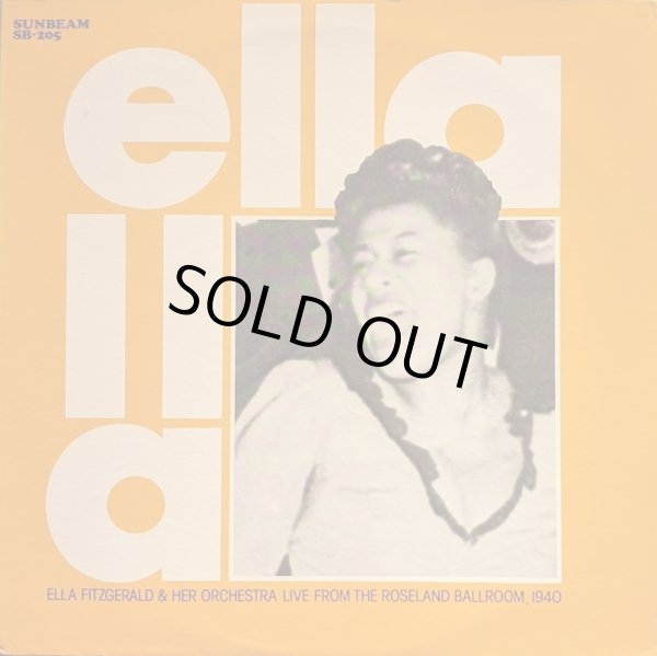 画像1: ELLA FITZGERALD AND HER ORCHESTRA / LIVE FROM THE ROSELAND BALLROOM,1940 (LP)