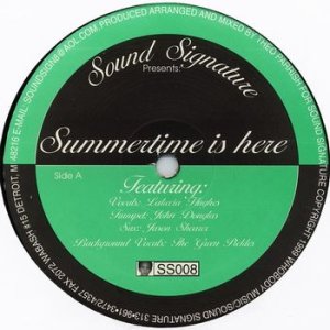 画像: THEO PARRISH / SUMMERTIME IS HERE (12")♪