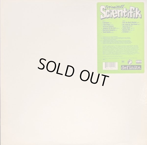 画像1: SCIENTIFIK / CRIMINAL (LP)♪