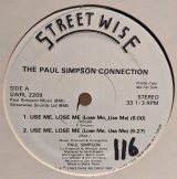 画像: THE PAUL SIMPSON CONNECTION / USE ME, LOSE ME (12")♪