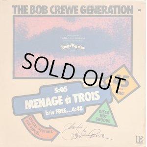 画像: THE BOB CREWE GENERATION / MENAGE A TROIS (12")