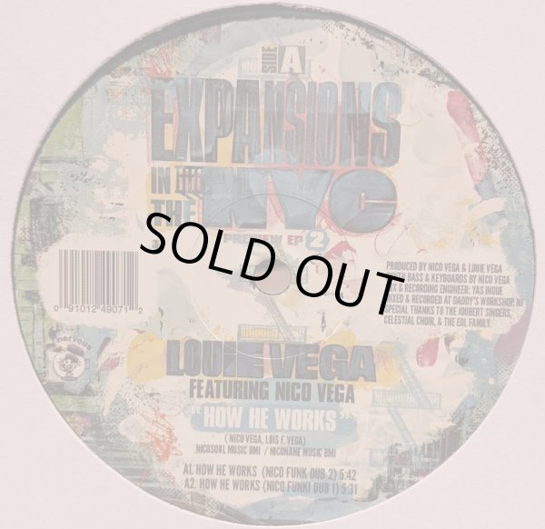 画像1: LOUIE VEGA feat. NICO NEGA / EXPANSIONS IN THE NYC PREVIEW EP 2 (12")
