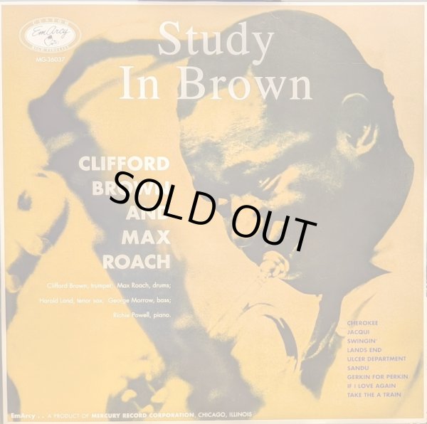 画像1: CLIFFORD BROWN / STUDY IN BROWN (LP)