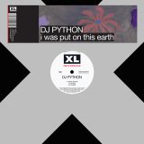 画像: DJ PYTHON / I WAS PUT ON THIS EARTH (12")♪