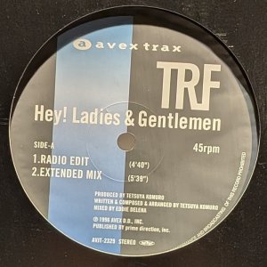 画像: TRF / HEY! LADIES & GENTLEMAN (12")♪