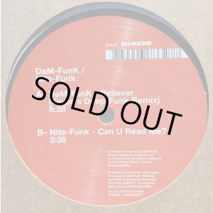 画像: DaM-FUNK・NITE-FUNK / BELIEVER（Fingers Deep-Funk Remix）・CAN YOU READ ME? (12")